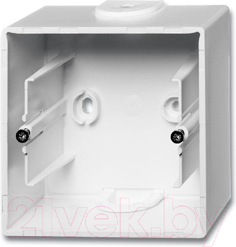 Изображение товара Коробка открытого монтажа ABB Basic 55 1799-0-0974 (белый)