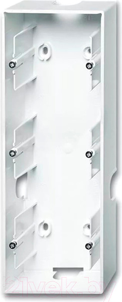 Изображение товара Коробка открытого монтажа ABB Basic 55 1799-0-0976 (белый)