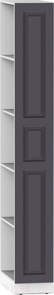 Изображение товара Стеллаж Интермебель Марсель 580 / МР-13-B3 (графит софт)