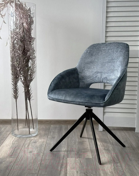 Изображение товара Стул M-City Berries / 621M05244 (cиний Loris-37/темно-синий 7525-56/черный)