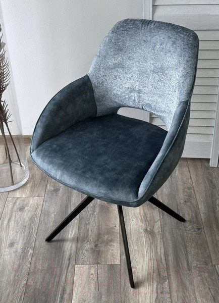 Изображение товара Стул M-City Berries / 621M05244 (cиний Loris-37/темно-синий 7525-56/черный)