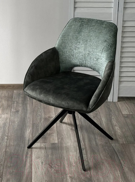 Изображение товара Стул M-City Berries / 621M05243 (зеленый Loris-39/темно-зеленый 7525-156/черный)