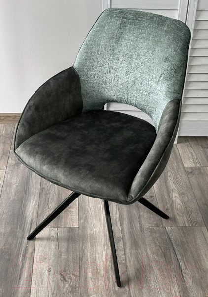 Изображение товара Стул M-City Berries / 621M05243 (зеленый Loris-39/темно-зеленый 7525-156/черный)