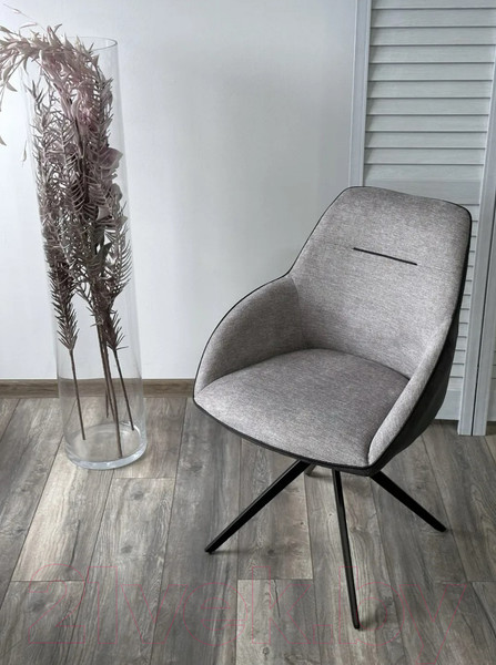 Изображение товара Стул M-City Tornado / 621M05245 (cерый Brego-07/темно-серый Modern-454/черный)