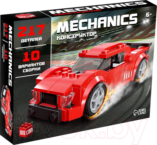 Изображение товара Конструктор Unicon Спорткар 31017 / 9614753 (217эл)