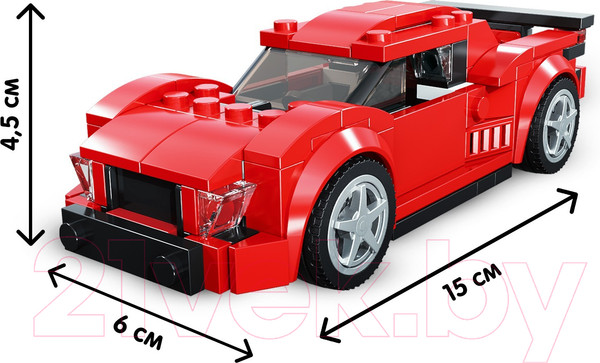 Изображение товара Конструктор Unicon Спорткар 31017 / 9614753 (217эл)