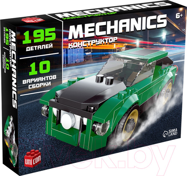 Изображение товара Конструктор Unicon Спорткар 31015 / 9614752 (195эл)