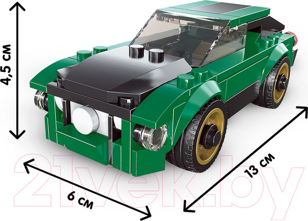 Изображение товара Конструктор Unicon Спорткар 31015 / 9614752 (195эл)