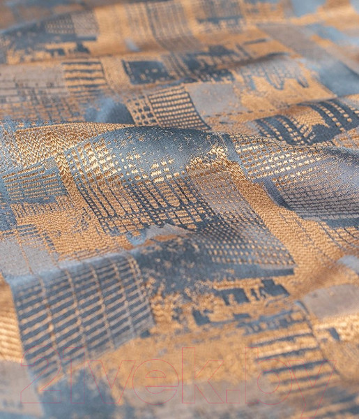 Изображение товара Штора LEGRAND Мегаполис 200x260 / 58120647 (серый/золото)