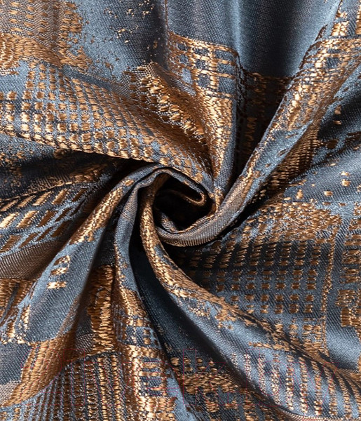 Изображение товара Штора LEGRAND Мегаполис 200x260 / 58120647 (серый/золото)