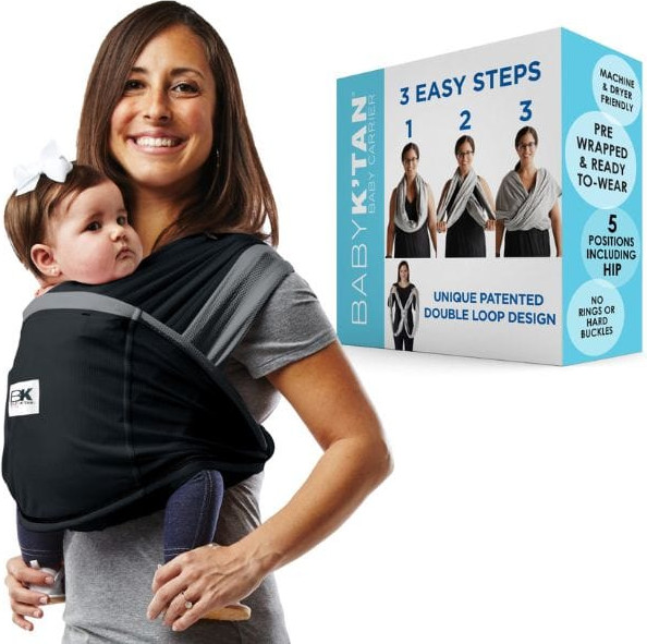 Изображение товара Слинг Baby K'tan Active Black&Grey (XS)