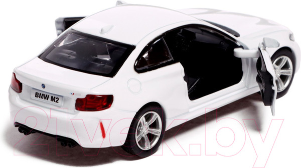 Изображение товара Масштабная модель автомобиля Автоград BMW M2 Coupe 554034_B / 7335820 (белый)