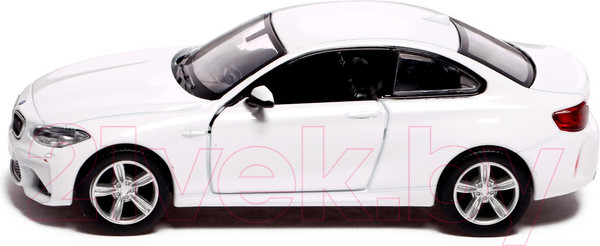 Изображение товара Масштабная модель автомобиля Автоград BMW M2 Coupe 554034_B / 7335820 (белый)