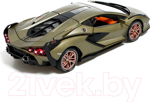 Изображение товара Масштабная модель автомобиля Автоград Купе CZ129 / 9482776 (зеленый)