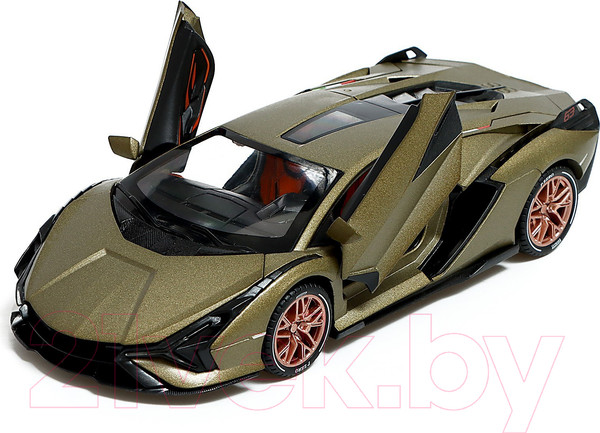 Изображение товара Масштабная модель автомобиля Автоград Купе CZ129 / 9482776 (зеленый)