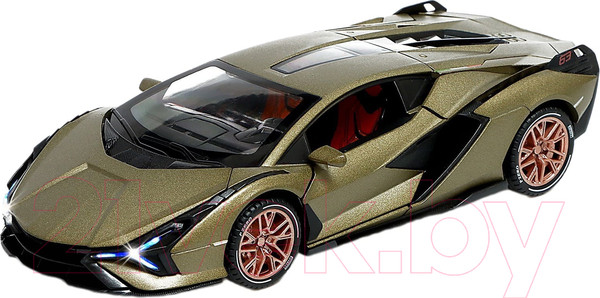 Изображение товара Масштабная модель автомобиля Автоград Купе CZ129 / 9482776 (зеленый)