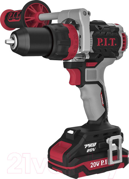 Изображение товара Аккумуляторная дрель-шуруповерт P.I.T PSB20H-13C/2