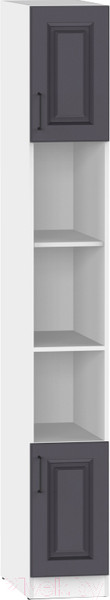 Изображение товара Стеллаж Интермебель Марсель 580 / МР-14-B2 (графит софт)