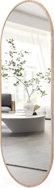 Изображение товара Зеркало Emze Color Oval 52x118 / COLOR.52.118.KRD (дуб)