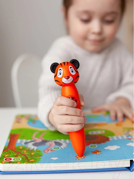 Изображение товара Развивающая книга BertToys Говорю правильно Панда, тигр, собака FD 516 часть 1