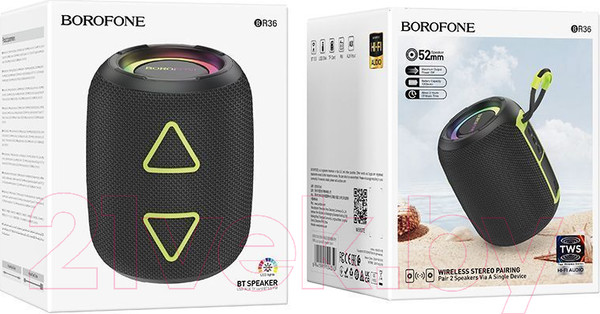 Изображение товара Портативная колонка Borofone BR36 (черный)