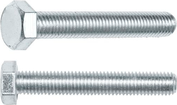 Изображение товара Болт Starfix Шестигранный М12х45 DIN 933 прочность 8.8 / SM-76612-20 (20кг, оцинкованный)