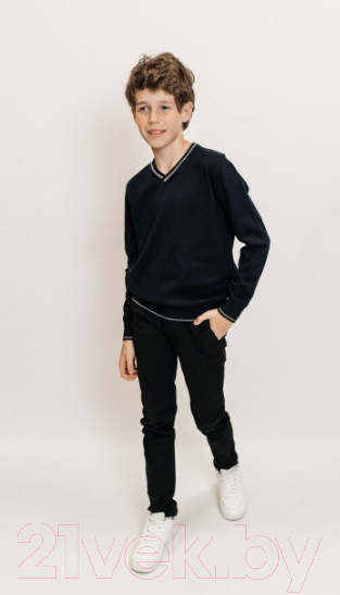 Изображение товара Джемпер детский Isee JS-005 (р-р 30/110-116, темно-синий)