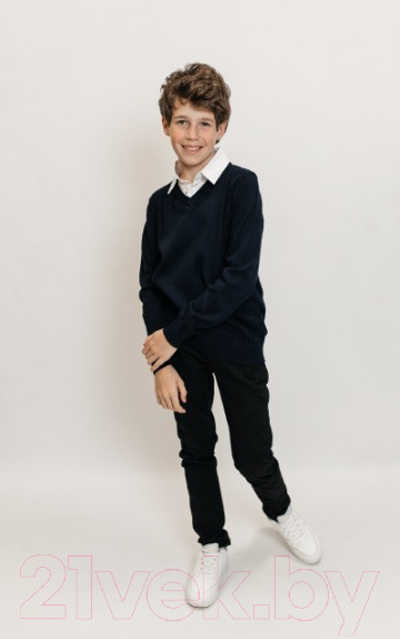 Изображение товара Джемпер детский Isee JS-015 (р-р 38/158-164, темно-синий)