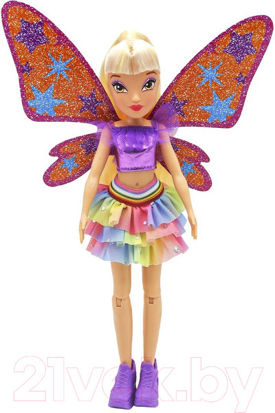 Кукла с аксессуарами Witty Toys Winx Club Стелла с крыльями и глиттером / IW01312203 — фото 6