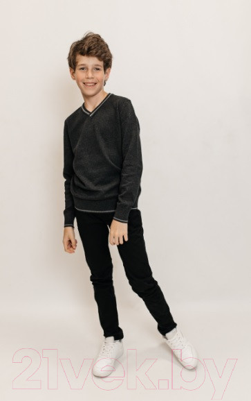 Изображение товара Джемпер детский Isee JS-005 (р-р 42/170-176, темно-серый)
