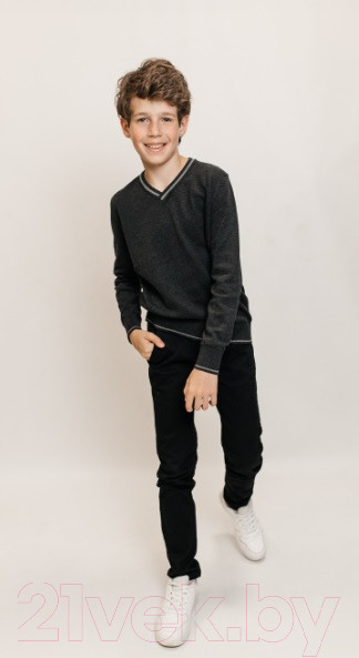Изображение товара Джемпер детский Isee JS-005 (р-р 42/170-176, темно-серый)