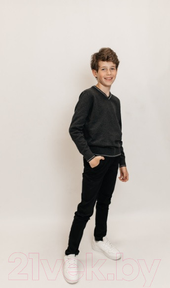 Изображение товара Джемпер детский Isee JS-005 (р-р 42/170-176, темно-серый)