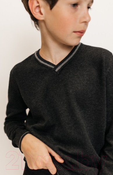Изображение товара Джемпер детский Isee JS-005 (р-р 42/170-176, темно-серый)