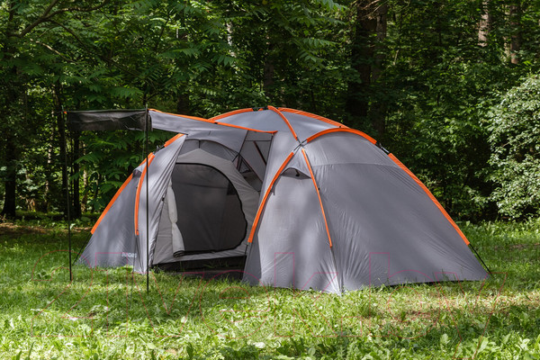 Изображение товара Палатка Sundays ZC-TT020-4P (2+2) (темно-серый/желтый)