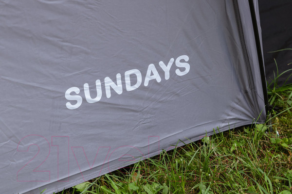 Изображение товара Палатка Sundays ZC-TT020-4P (2+2) (темно-серый/желтый)