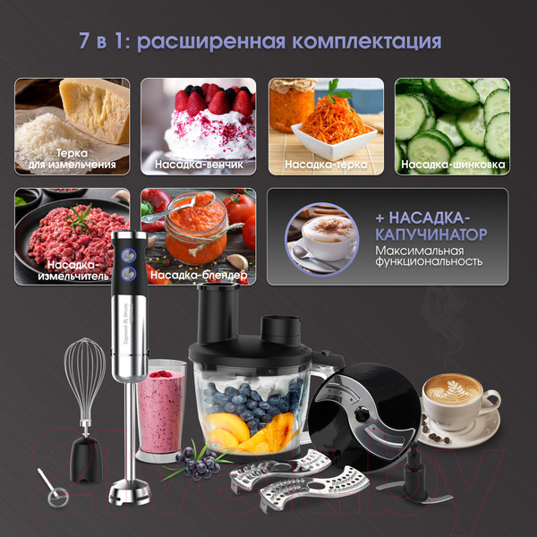 Изображение товара Блендер погружной Zigmund & Shtain BH-350 M