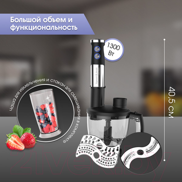 Изображение товара Блендер погружной Zigmund & Shtain BH-350 M