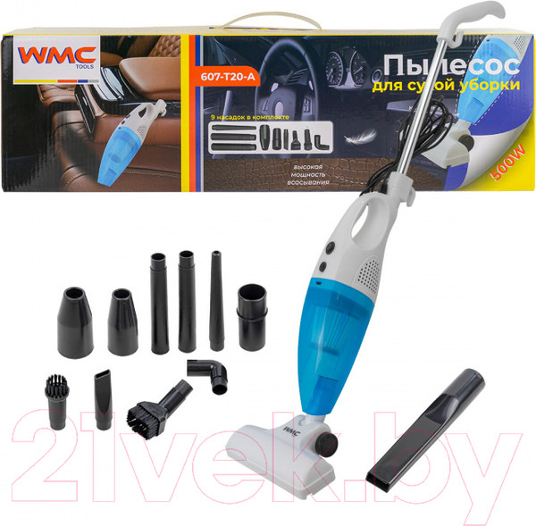 Изображение товара Портативный пылесос WMC Tools WMC-607-T20-A