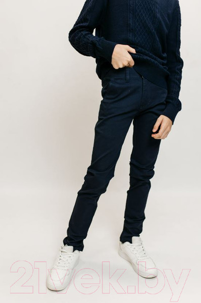 Изображение товара Джемпер детский Isee JS-017 (р-р 32/122-128, темно-синий)