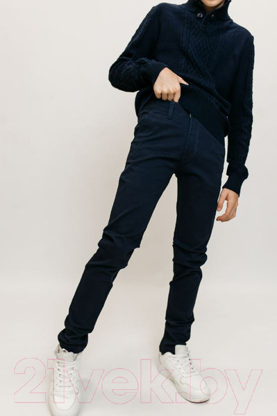 Изображение товара Джемпер детский Isee JS-017 (р-р 32/122-128, темно-синий)