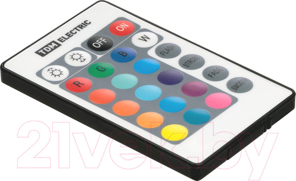 Изображение товара Контроллер для светодиодной ленты TDM RGB-IR-12В-6А-72Вт-IP20 / SQ0331-0505