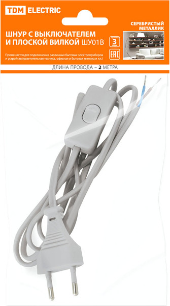 Изображение товара Шнур сетевой TDM SQ1305-0005