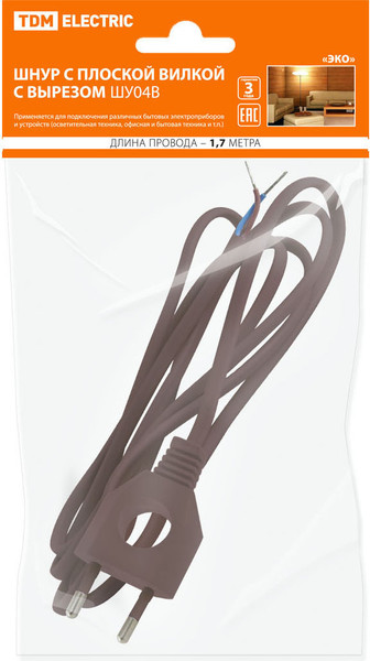 Изображение товара Шнур сетевой TDM SQ1305-0036