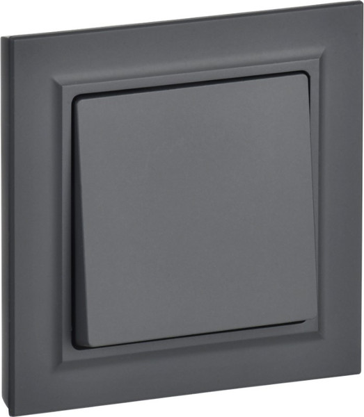 Изображение товара Выключатель IEK Brite BR-V10-0-10-K53-F (графит)