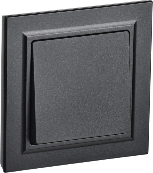 Изображение товара Выключатель IEK Brite BR-V10-0-10-K02-F (черный)