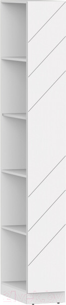 Изображение товара Стеллаж Интермебель Марсель 420 / МР-13-MN (белый софт)