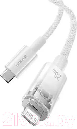 Изображение товара Кабель Baseus Explorer Series Type-C to iP 20W / CATS010302 (2м, белый)