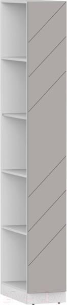 Изображение товара Стеллаж Интермебель Марсель 420 / МР-13-MN (луна софт)