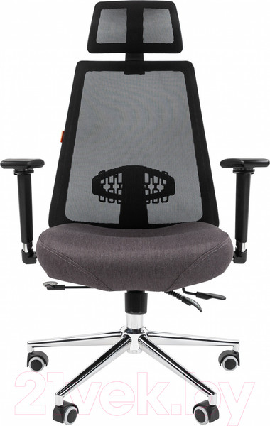 Изображение товара Кресло офисное Chairman 535 LUX (черный/серый)