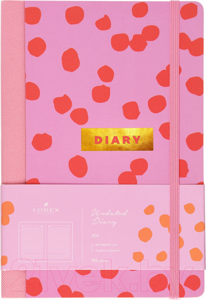 Изображение товара Ежедневник Lorex Joy / LXDRA5-JY (96л, розовый)